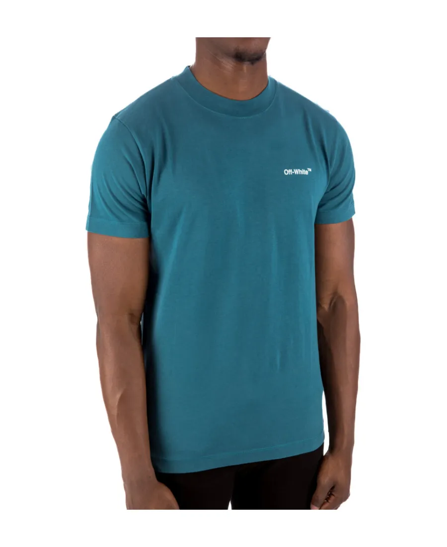 Chain-Link Arrows-Print T-Shirt