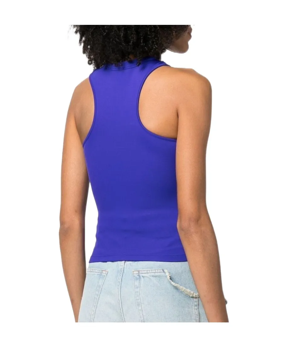 Logo Detailed Sleeveless Tank Top