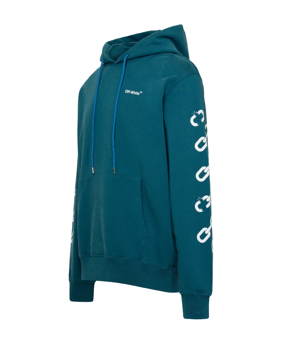Logo-Print Drawstring Hoodie