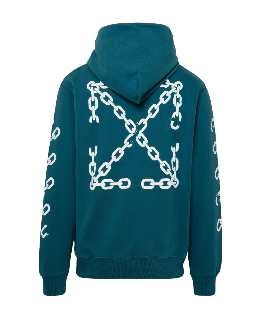 Logo-Print Drawstring Hoodie