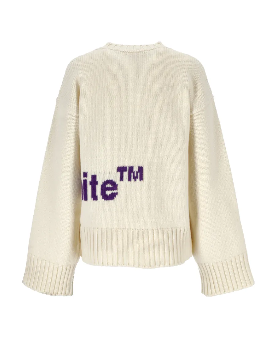 Intarsia Logo Knit Jumper