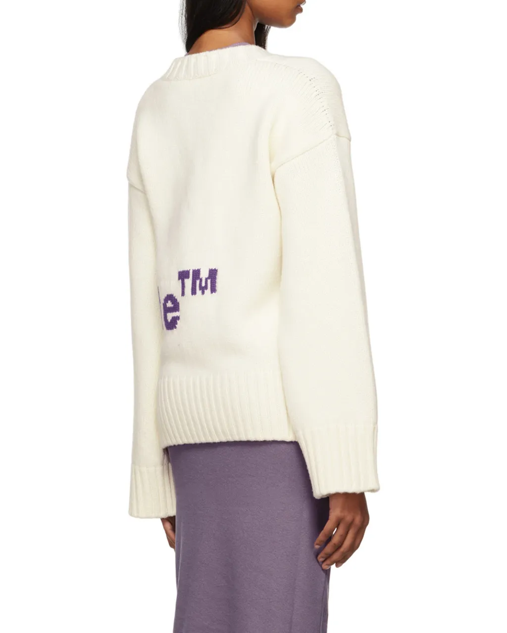 Intarsia Logo Knit Jumper