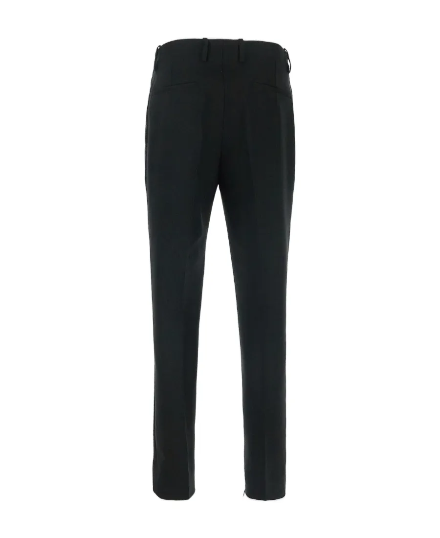 Paperclip Detailed Straight Leg Pants