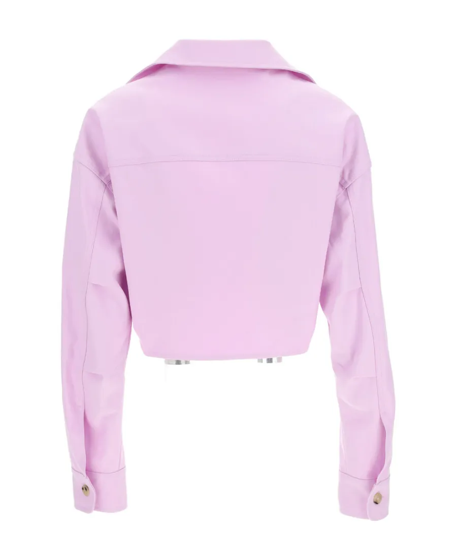 Long-Sleeved Cropped Top