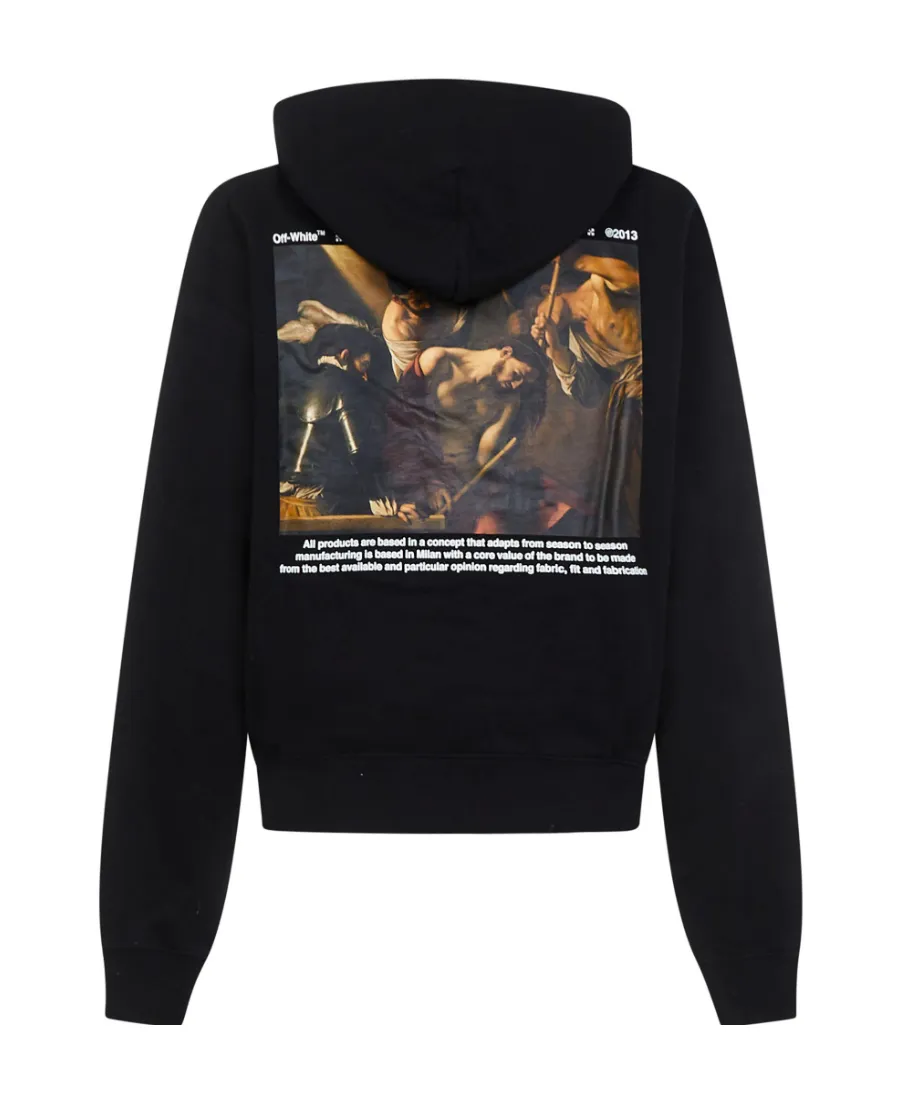 Caravaggio Crowning-Print Hoodie