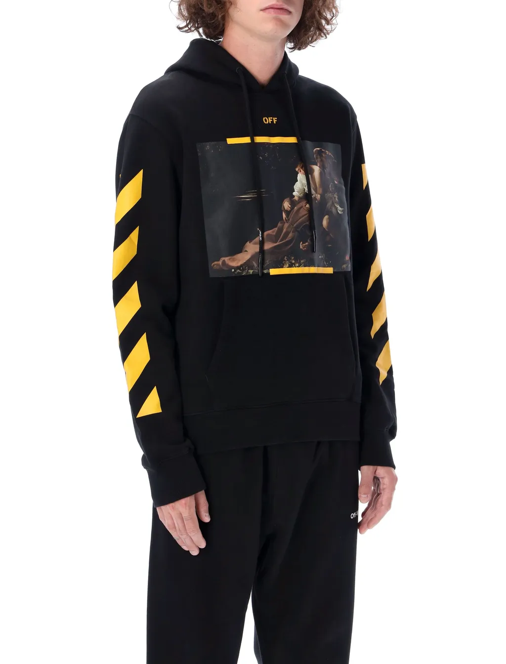 Caravaggio Print Hooded Sweatshirt