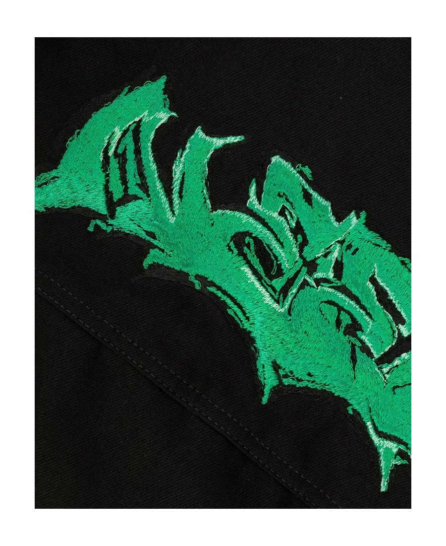 X Neen Embroidered Denim Jacket