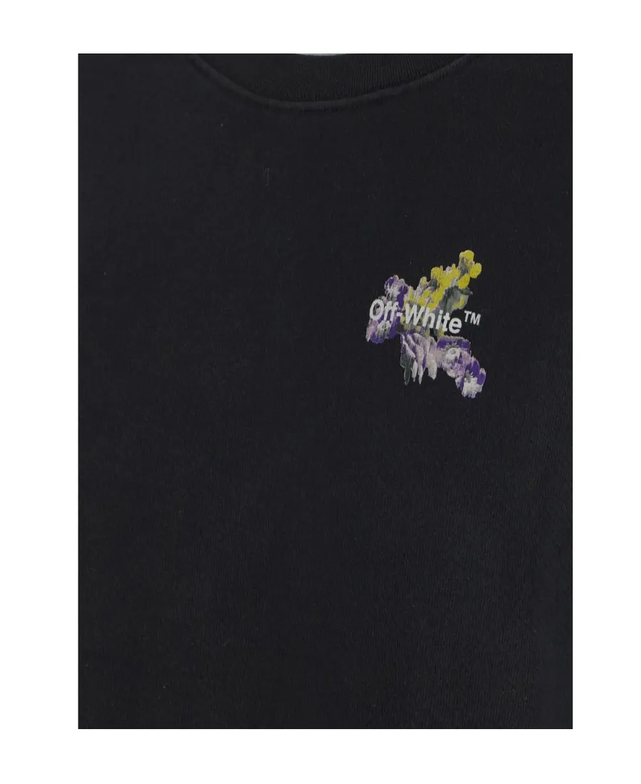 Floral Arrows Crew-Neck Sweatshirt