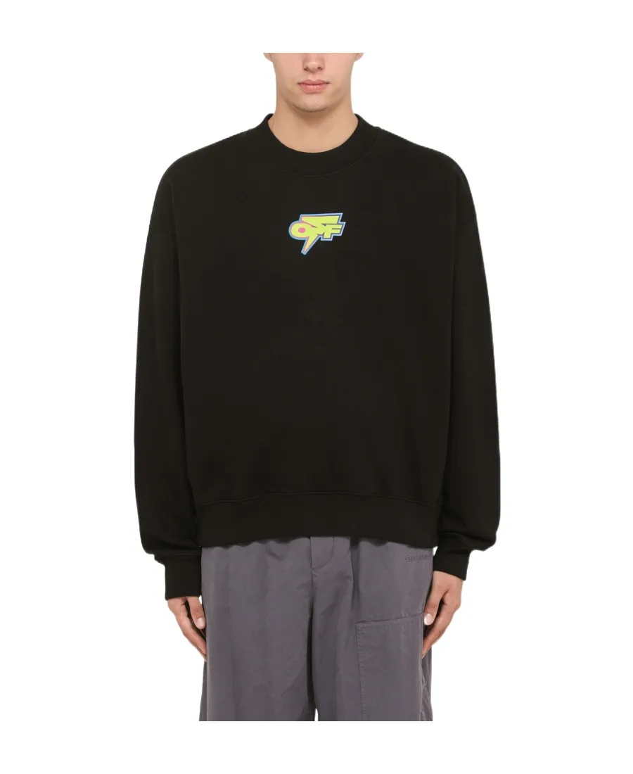 Arrows Print Crew Neck Sweatshirt
