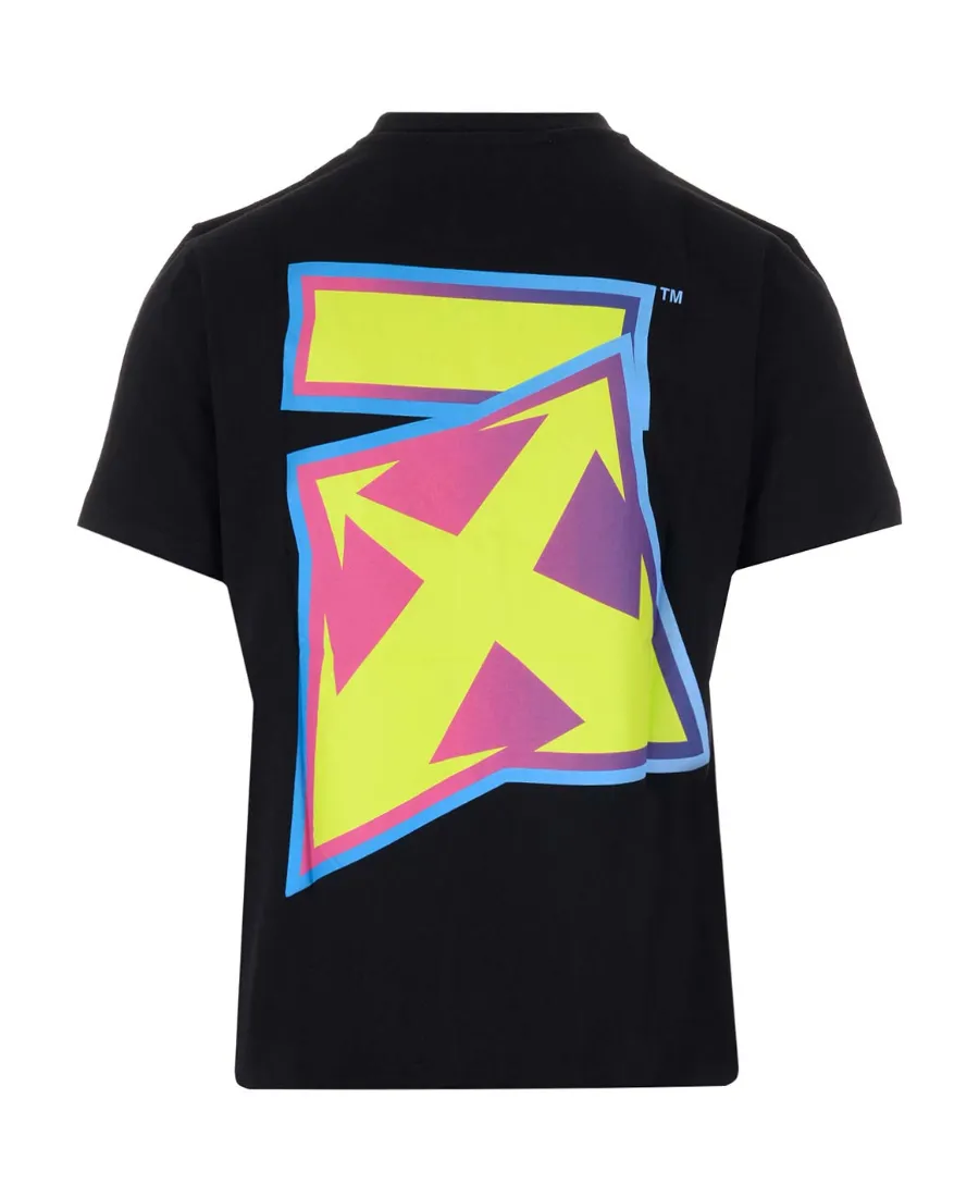 Arrows-Print Cotton T-Shirt