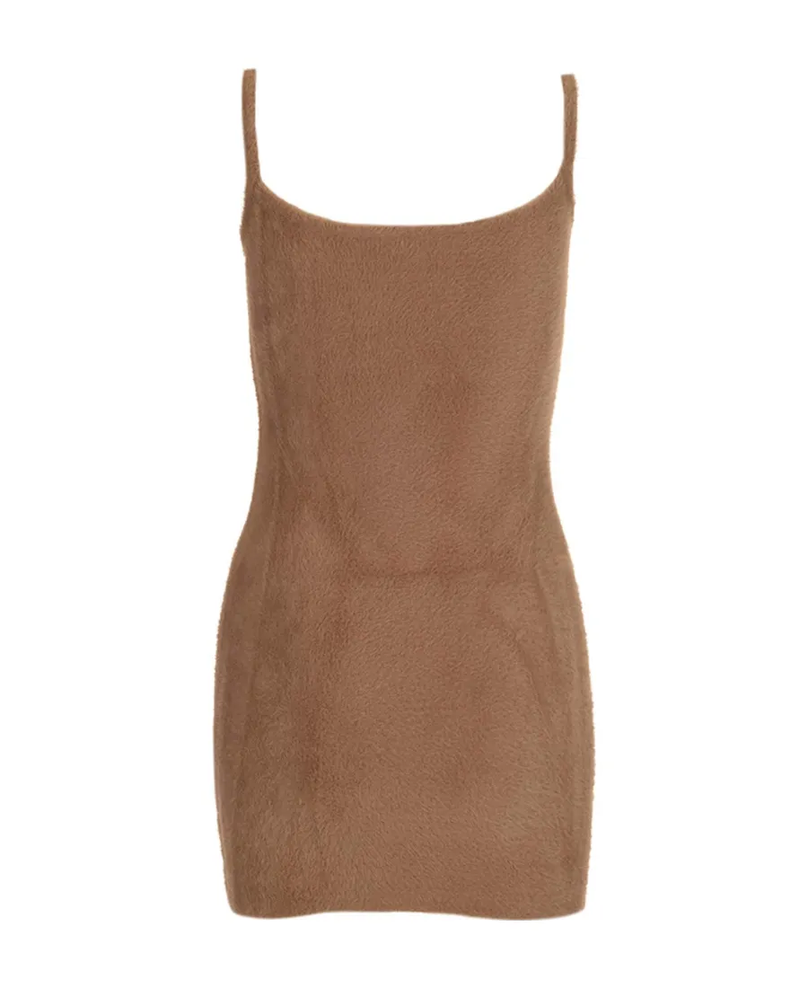 Logo Detailed Sleeveless Dress
