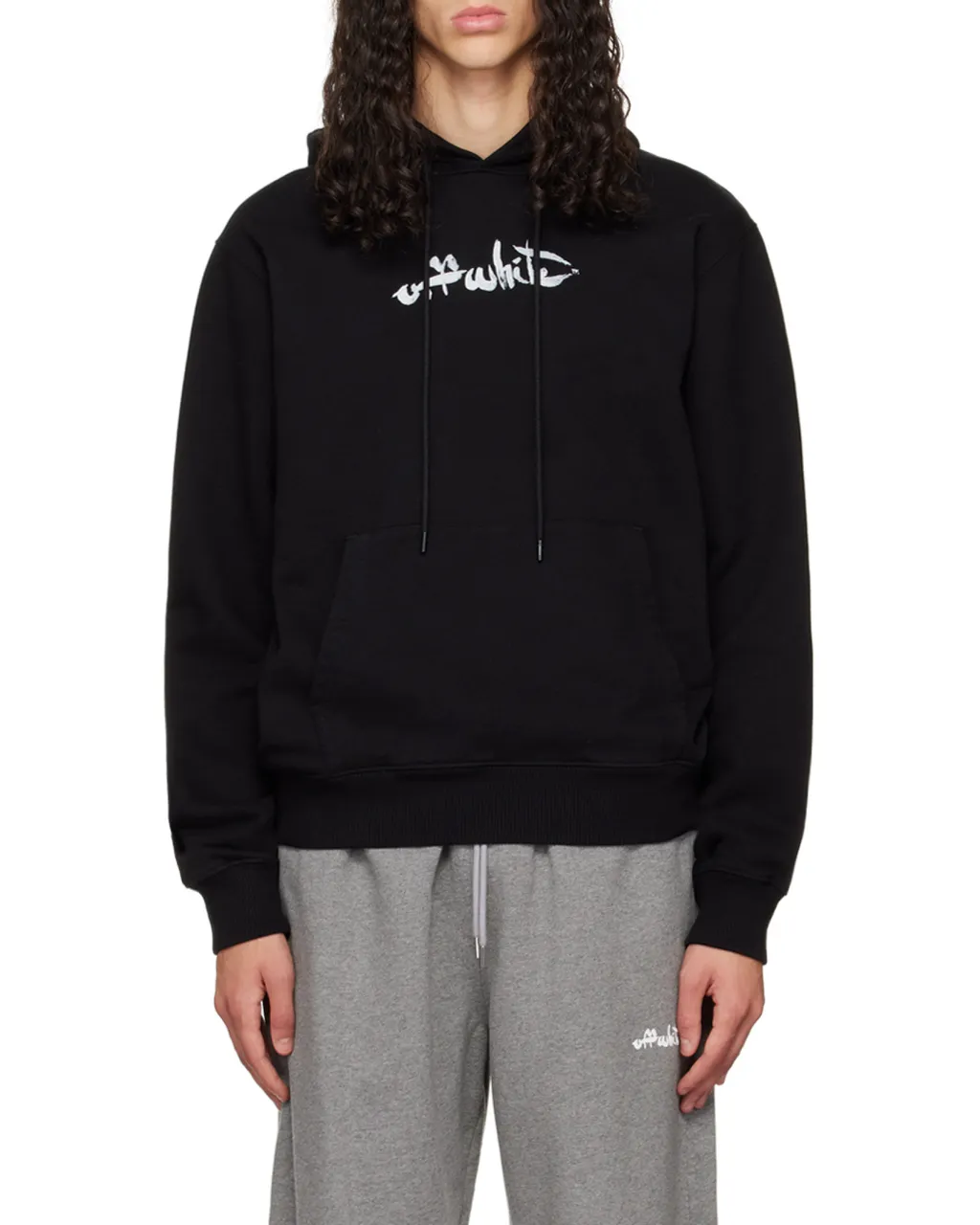 Arrows-Print Hoodie