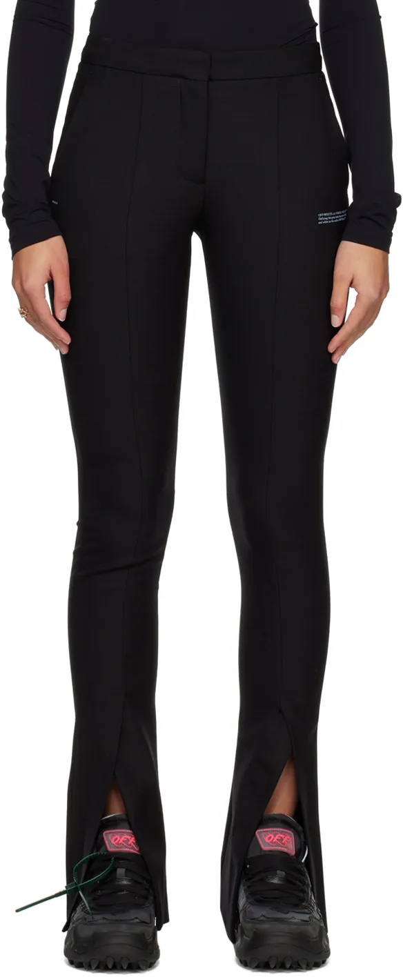 Logo Printed Tailored Trousers