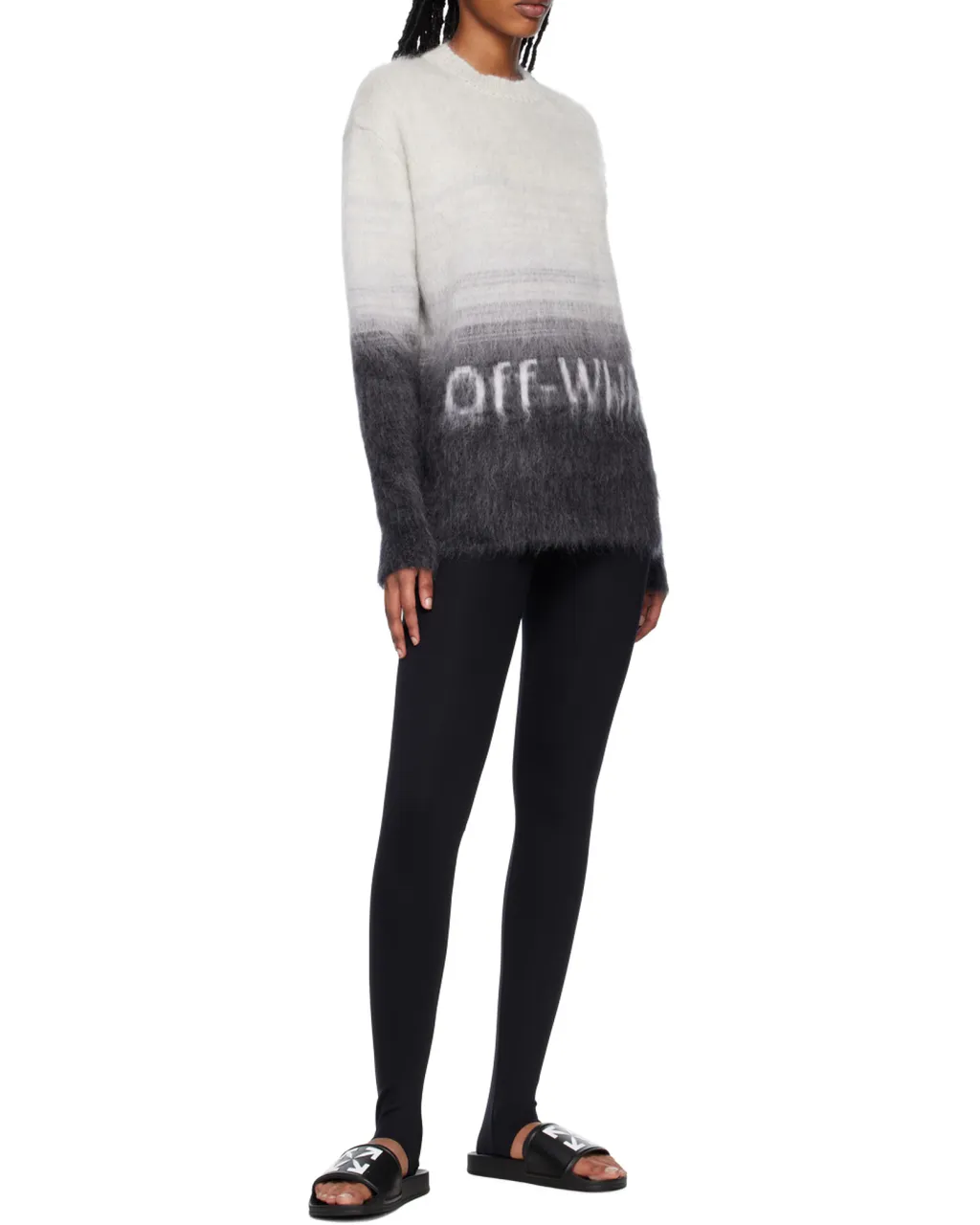 Intarsia-Logo Crew-Neck Jumper