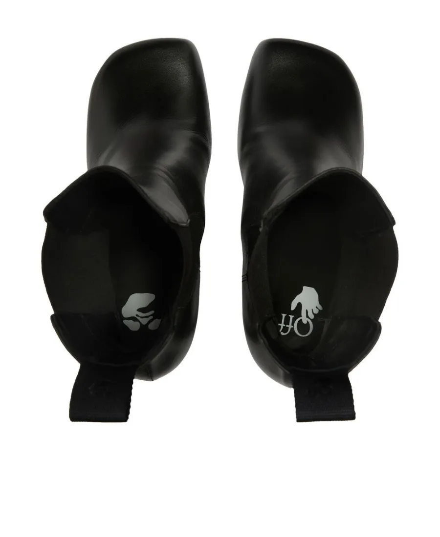Round Toe High Heel Boots