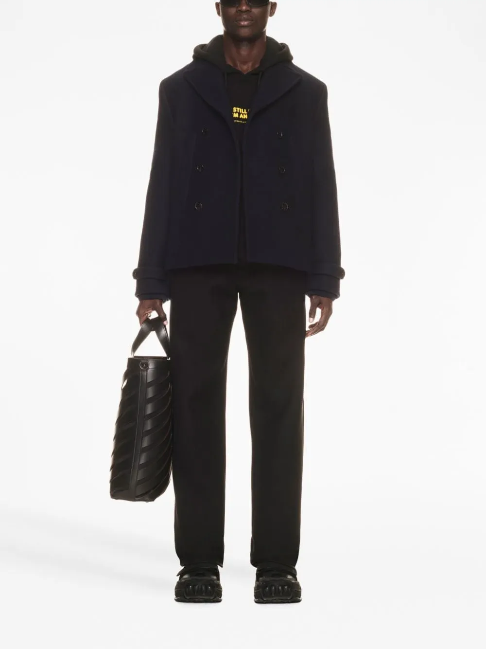 Double-Breasted Peacoat