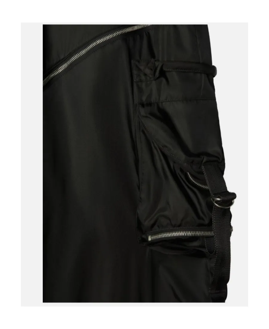 Zip Detailed Straight Leg Pants