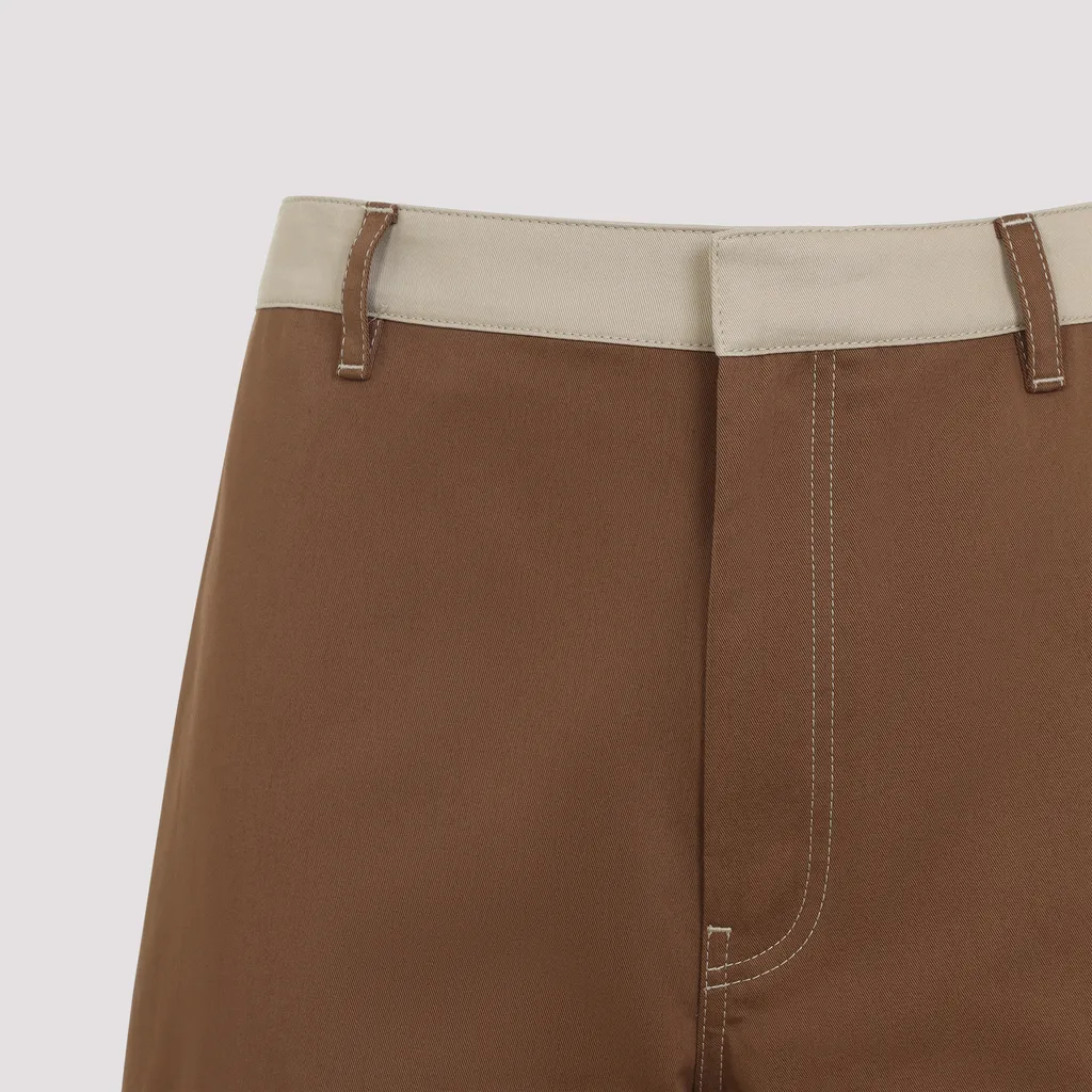 Logo Embroidered Cargo Pants