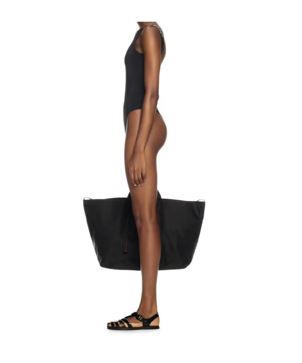 Logo Band One-Piece Swimsuit