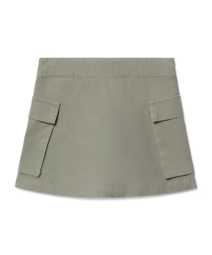 Cotton Mini Skirt