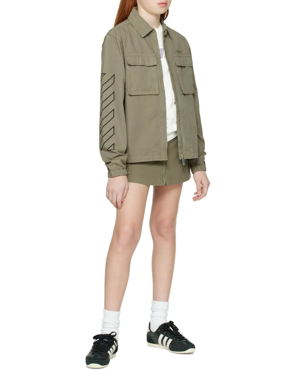 Cotton Mini Skirt