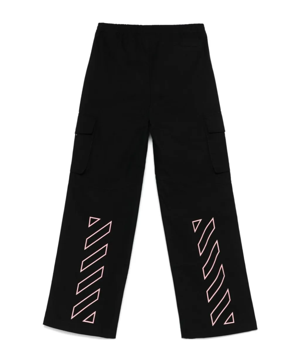 Logo-Print Cargo Pants