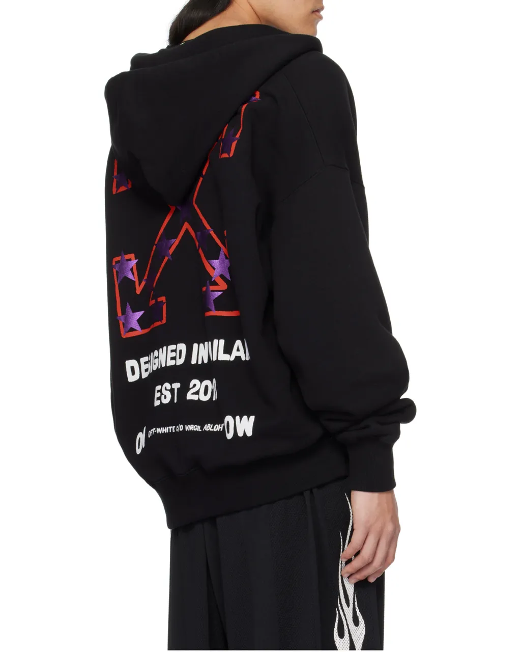 Logo-Print Zip-Up Hoodie