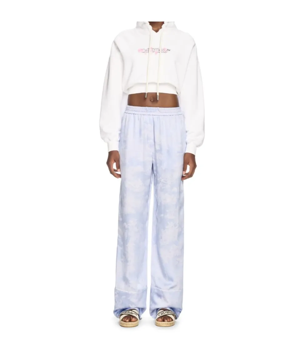 Bookish Rose Cropped Hoodie