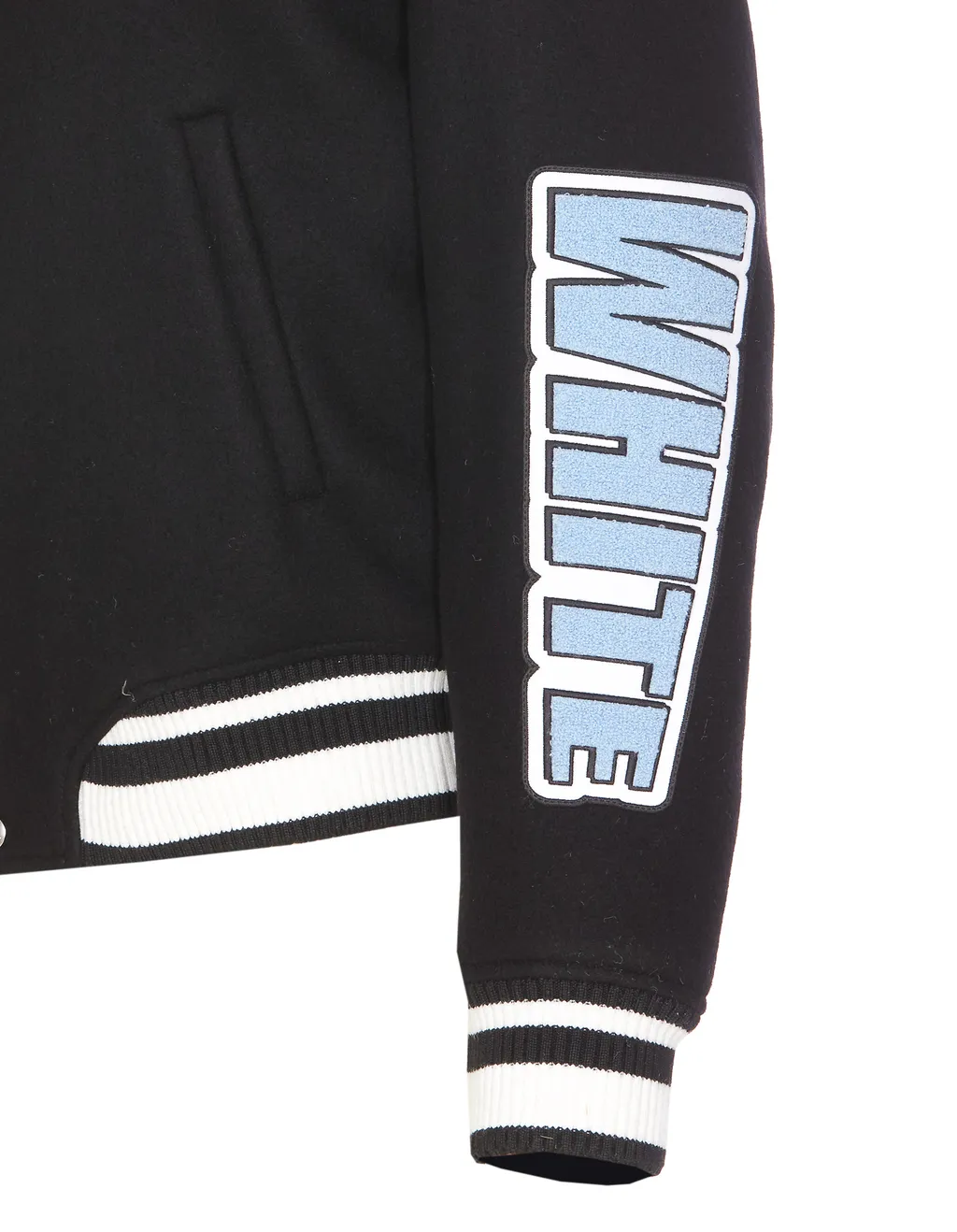 Logo Embroidered Button-Up Jacket