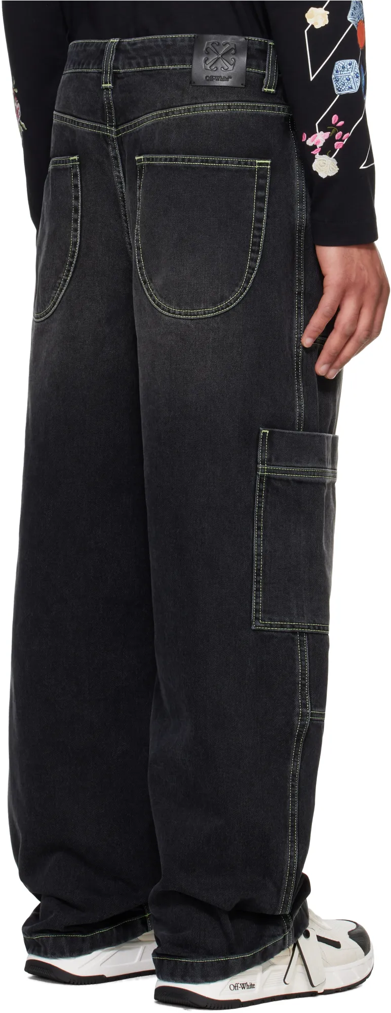 Irregular Cargo Jeans