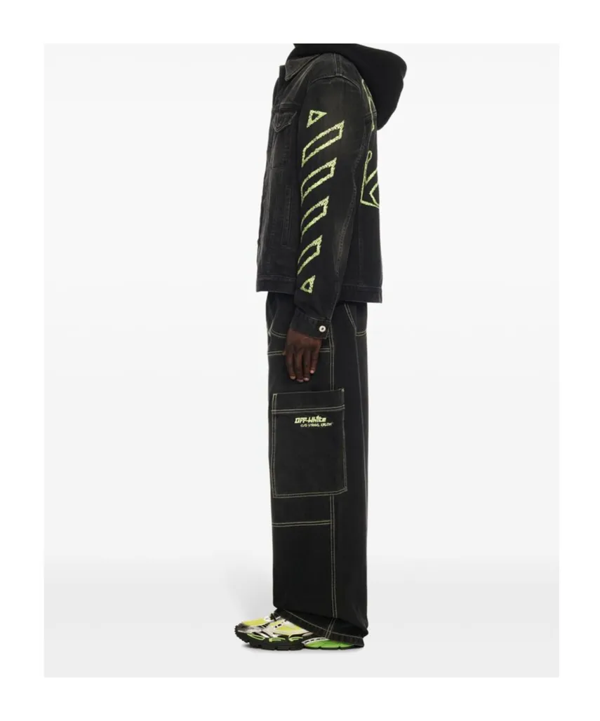 Irregular Cargo Jeans