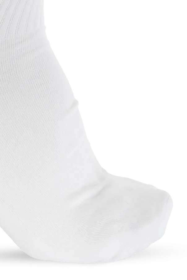 Logo Intarsia Socks