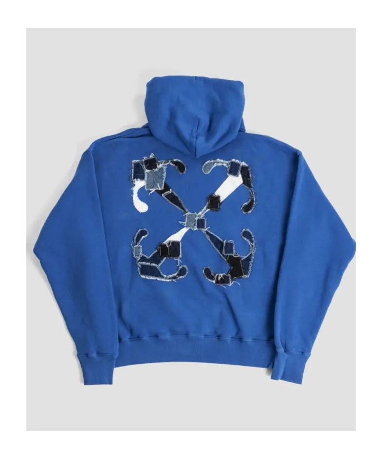 Boro Arrow Drawstring Hoodie