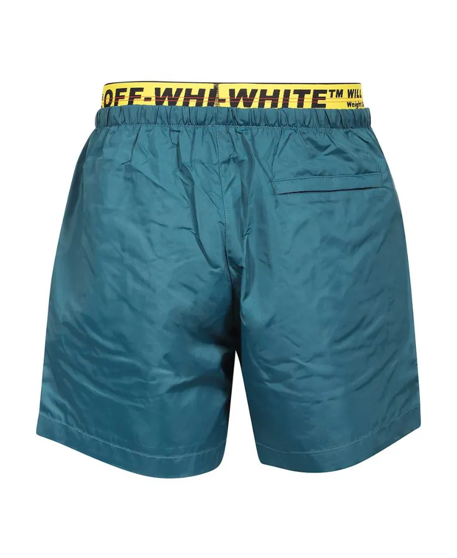 Logo-Tape Swim Shorts