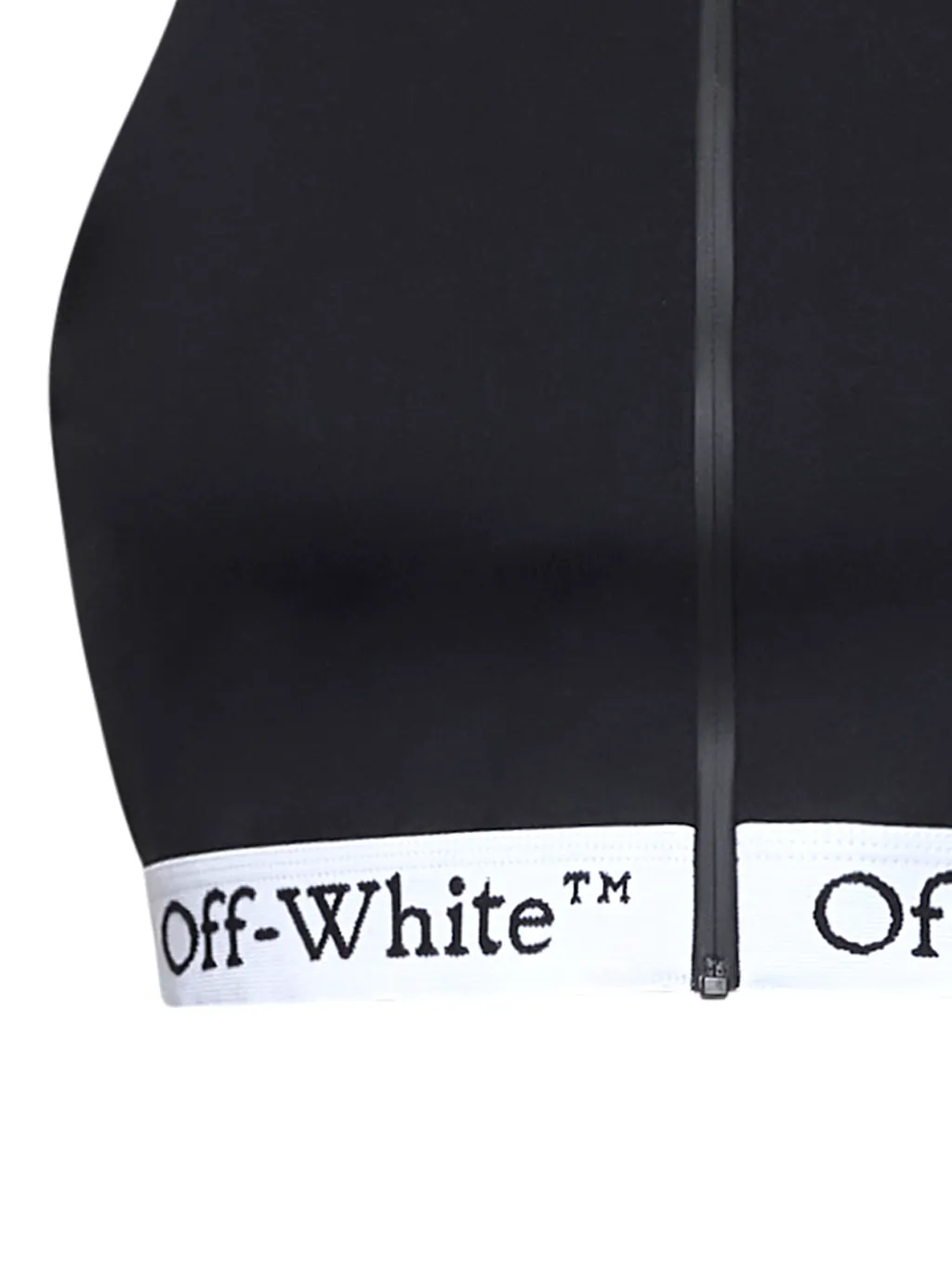 Zip-Up Crewneck Sleeveless Top