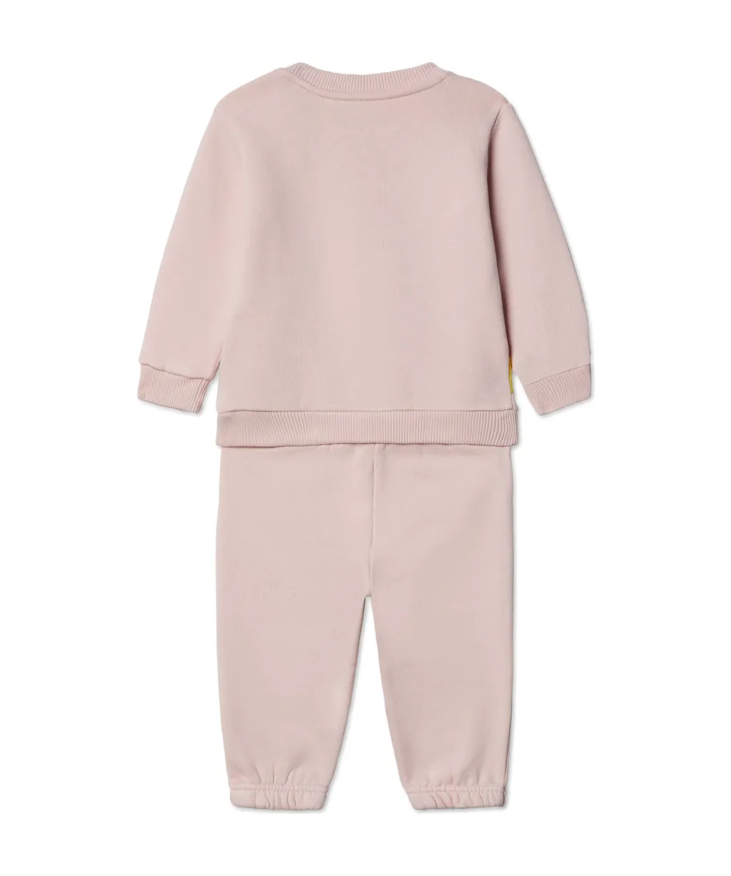 Bookish Flowers Cotton Tracksuit Set