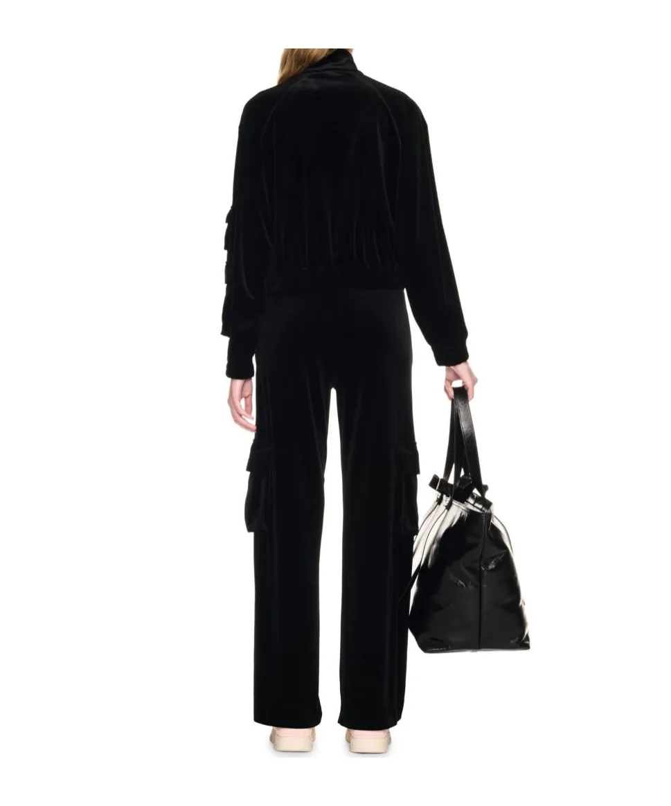 Velvet Cargo Track Pants