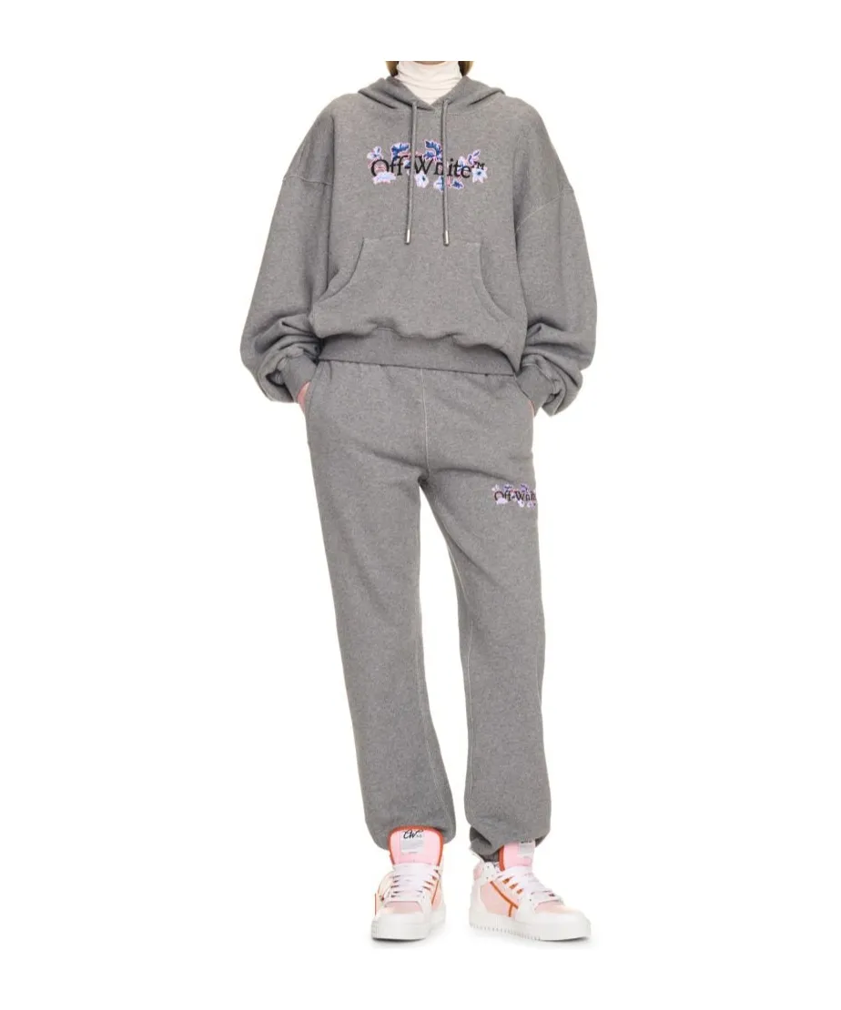 Logo Printed Mid-Rise Pants