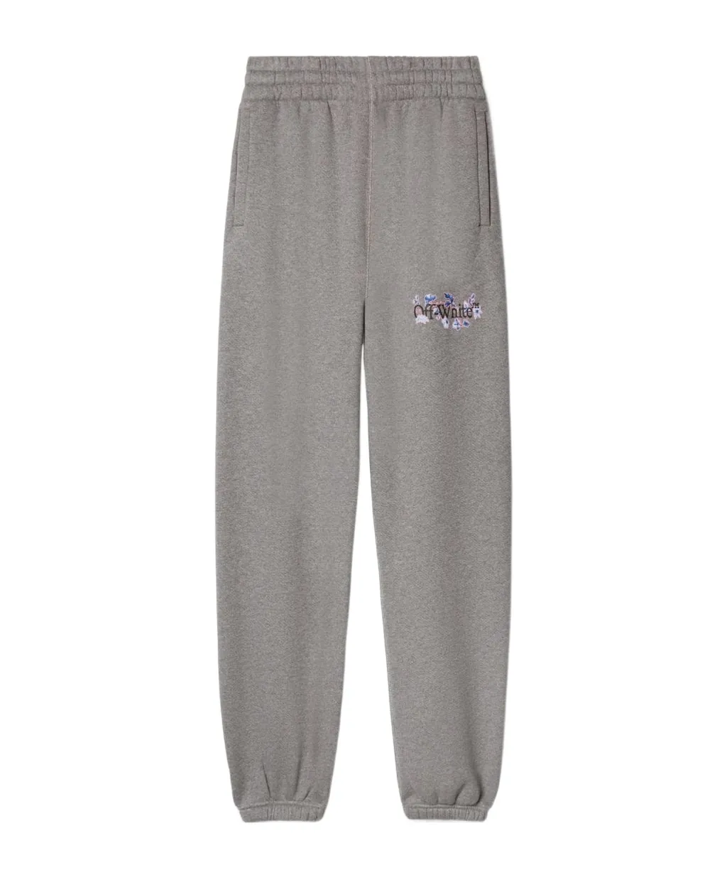 Logo Printed Mid-Rise Pants