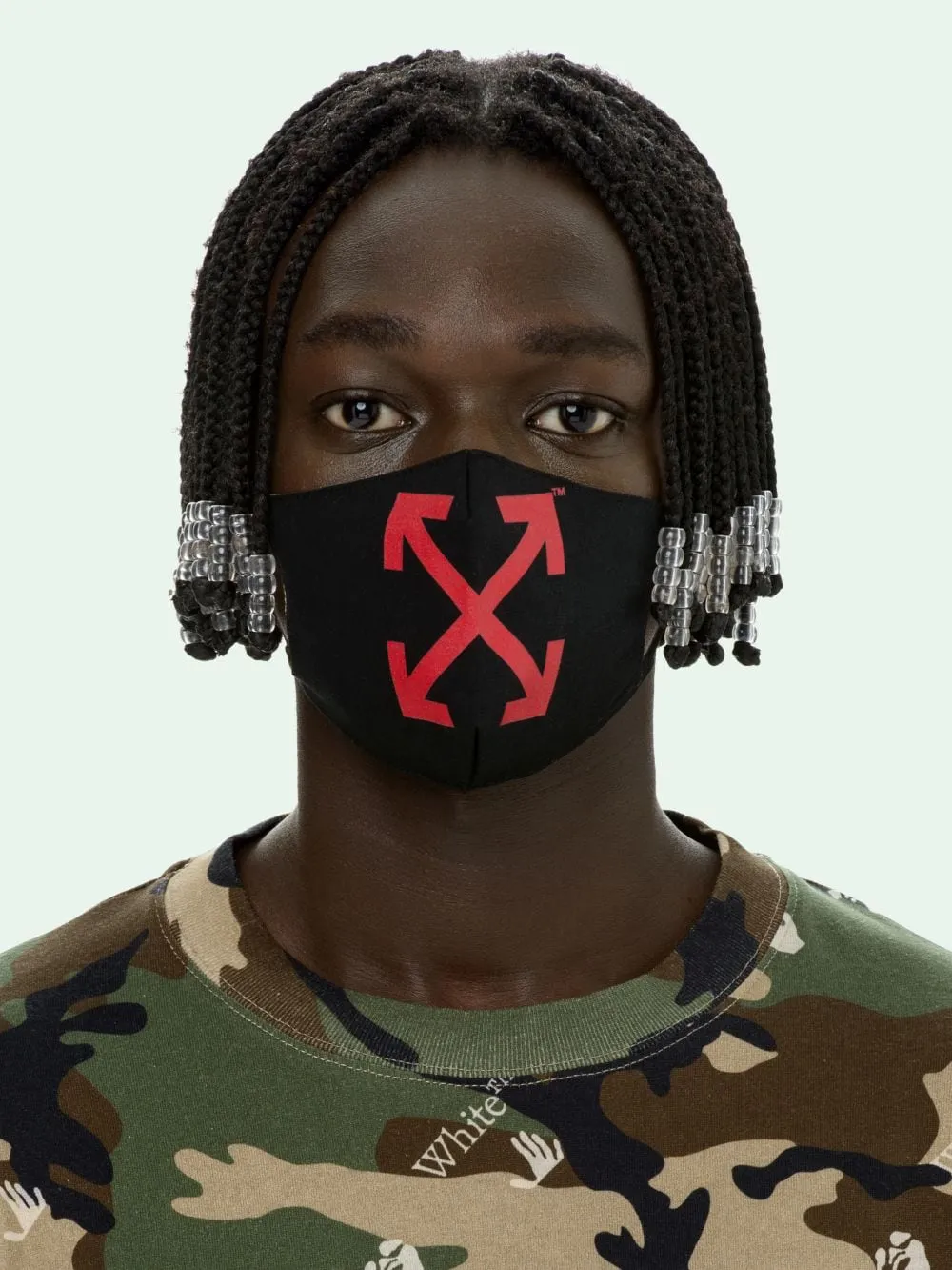 Arrow Print Face Mask