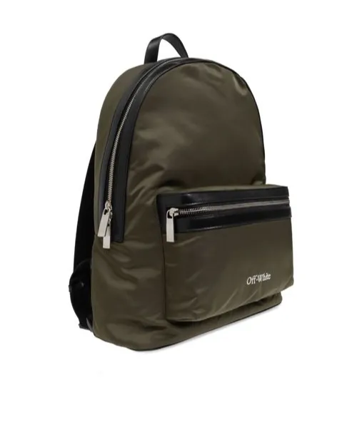 Logo Embroidered Backpack