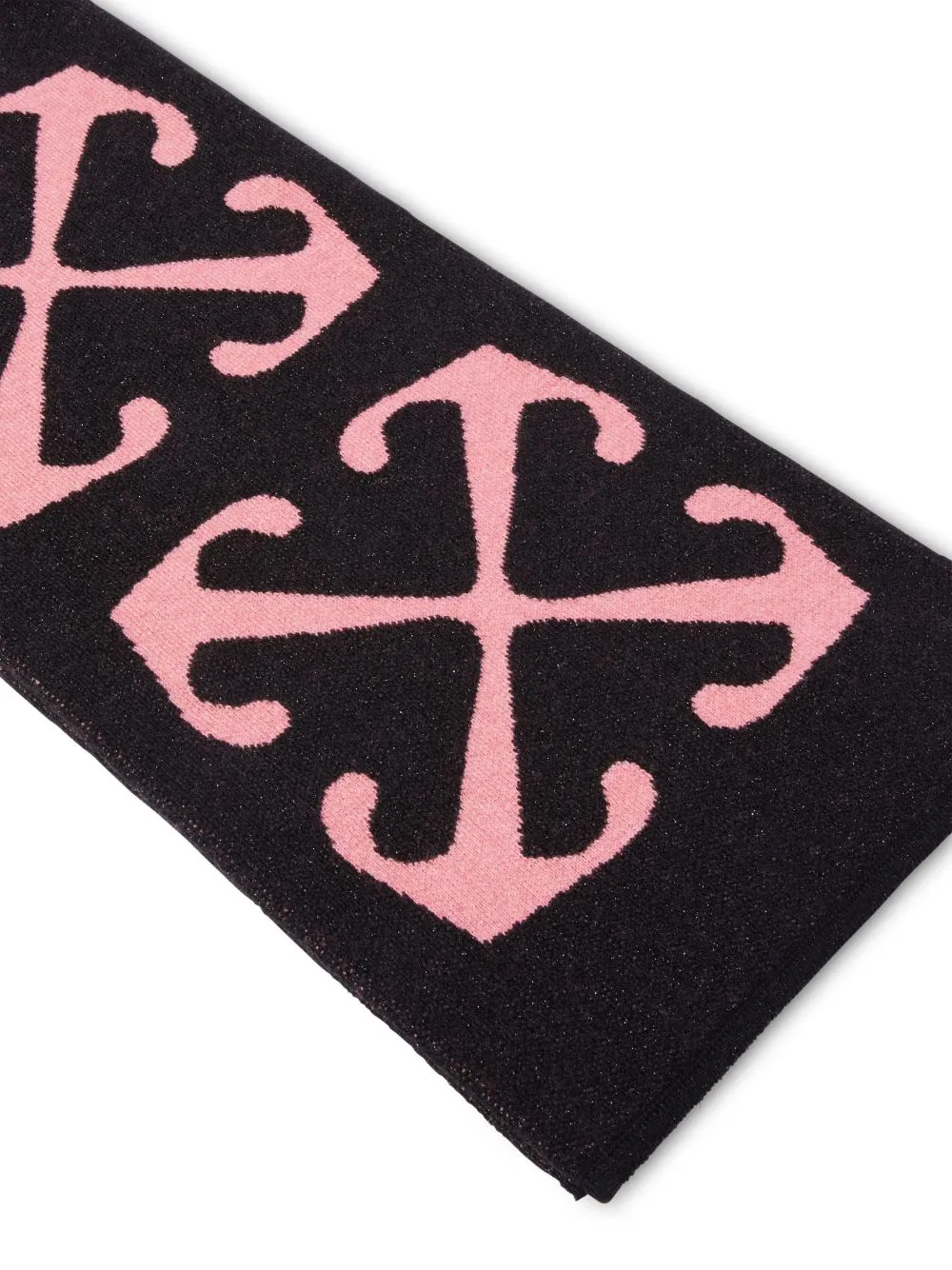 Arrow Diag Knitted Scarf