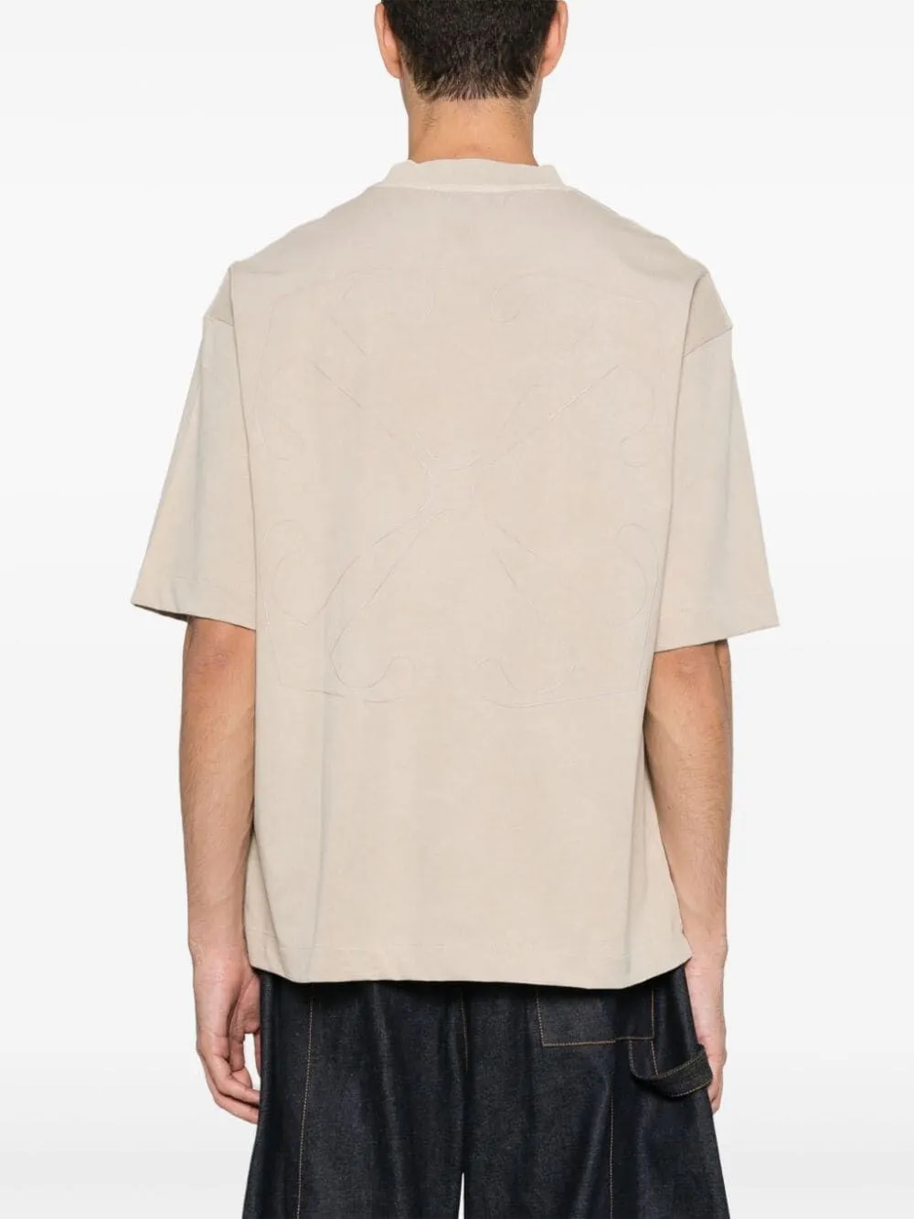 Outline Arrow Skate Crewneck T-Shirt