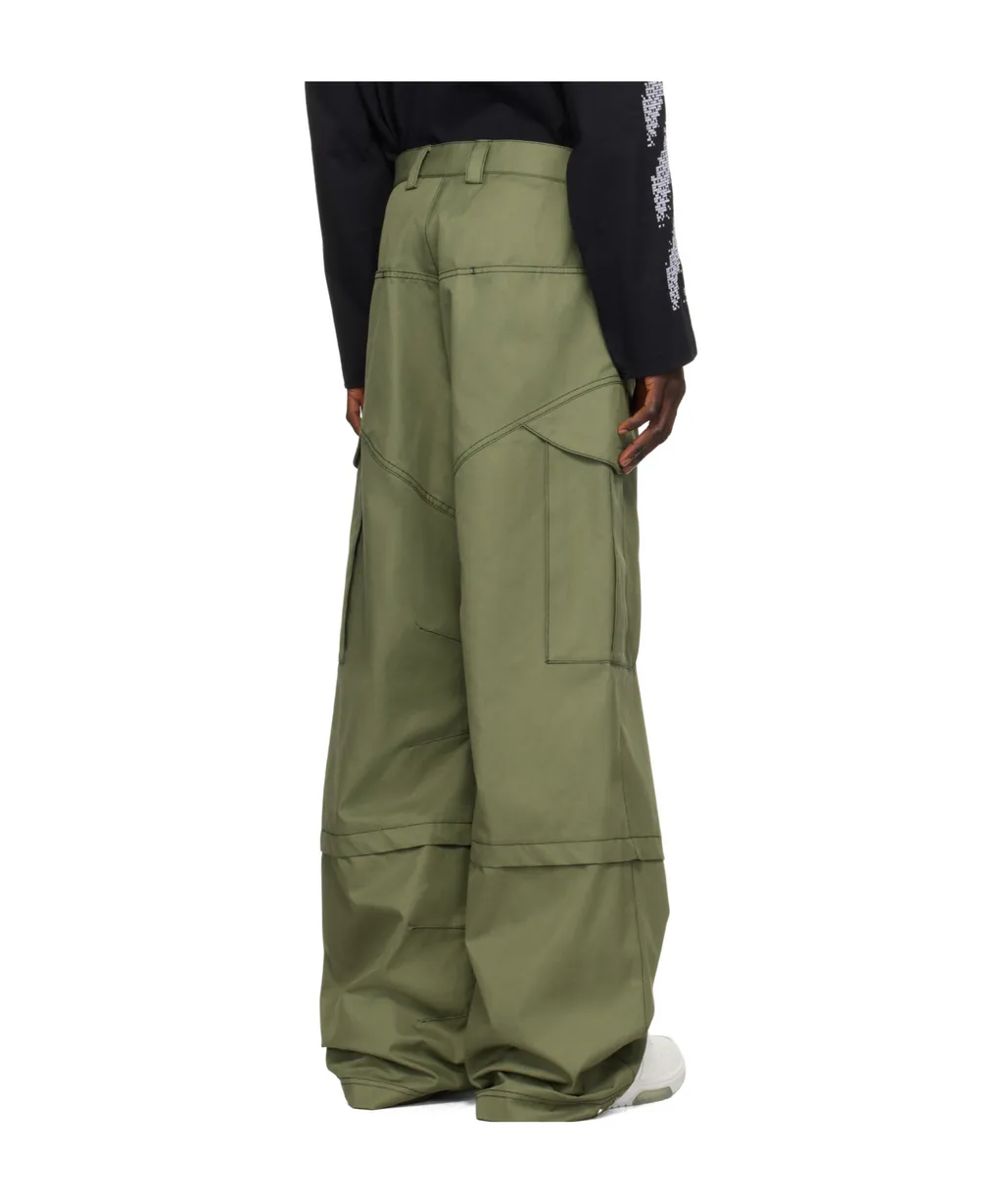 Logo Embroidered Straight Leg Pants