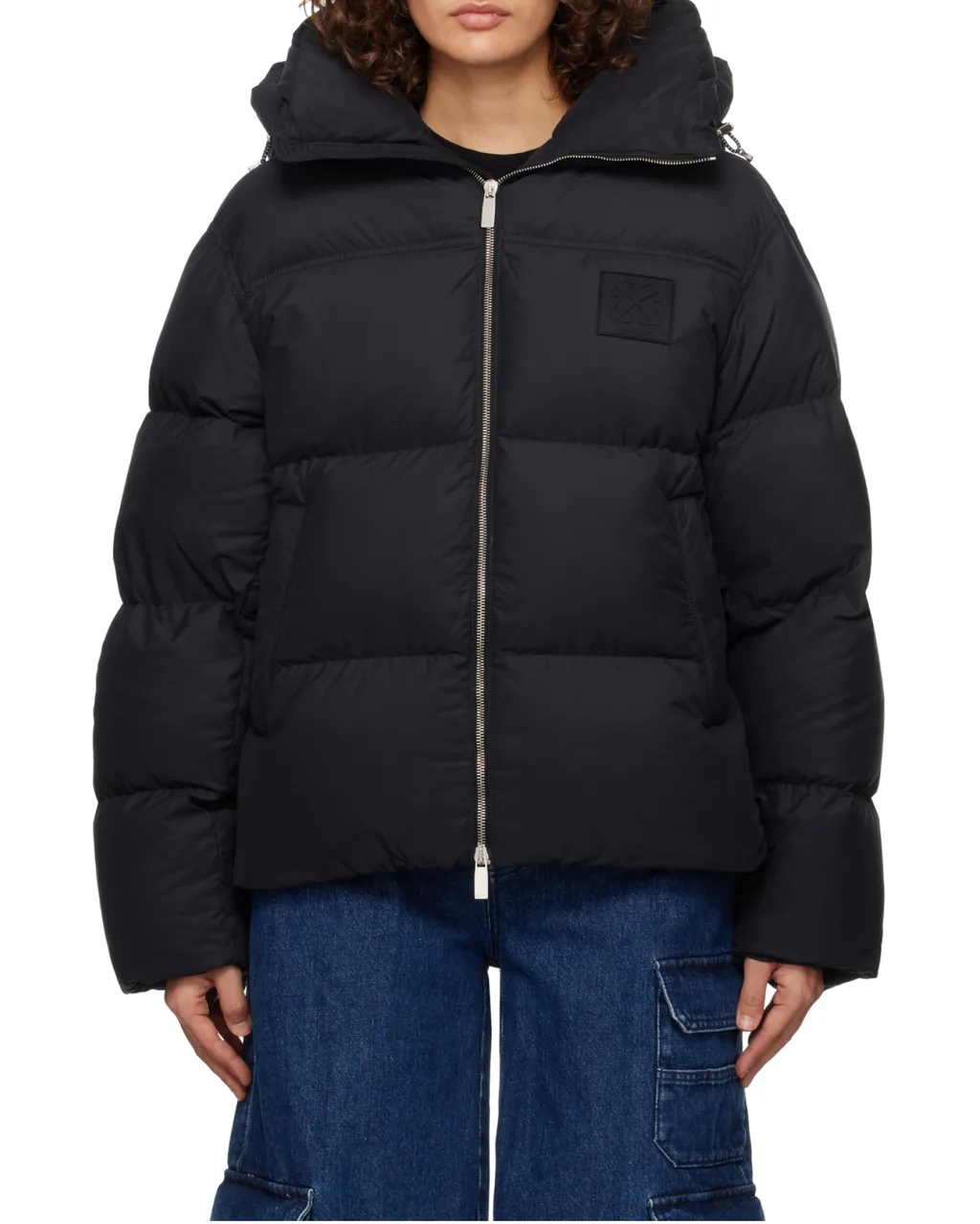 Zip-Up High Neck Jacket