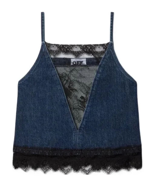 Lace Detailed Sleeveless Top