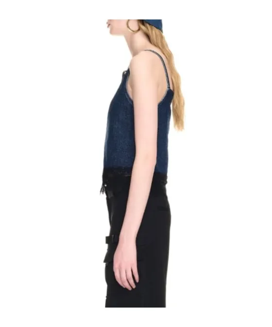 Lace Detailed Sleeveless Top