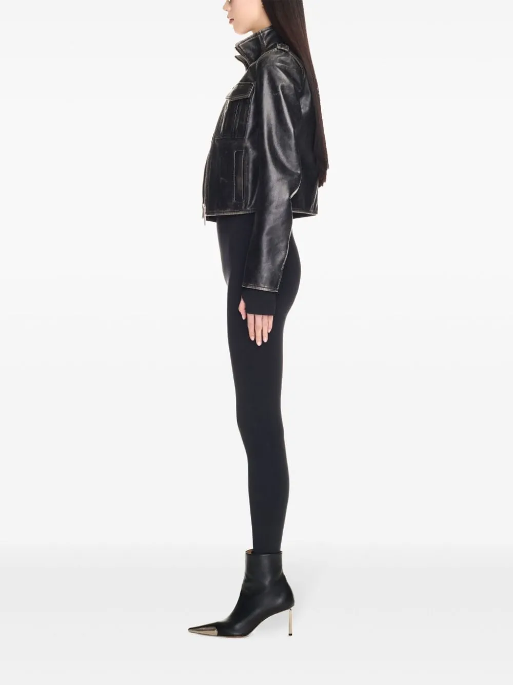 Vintage Lea Biker Jacket