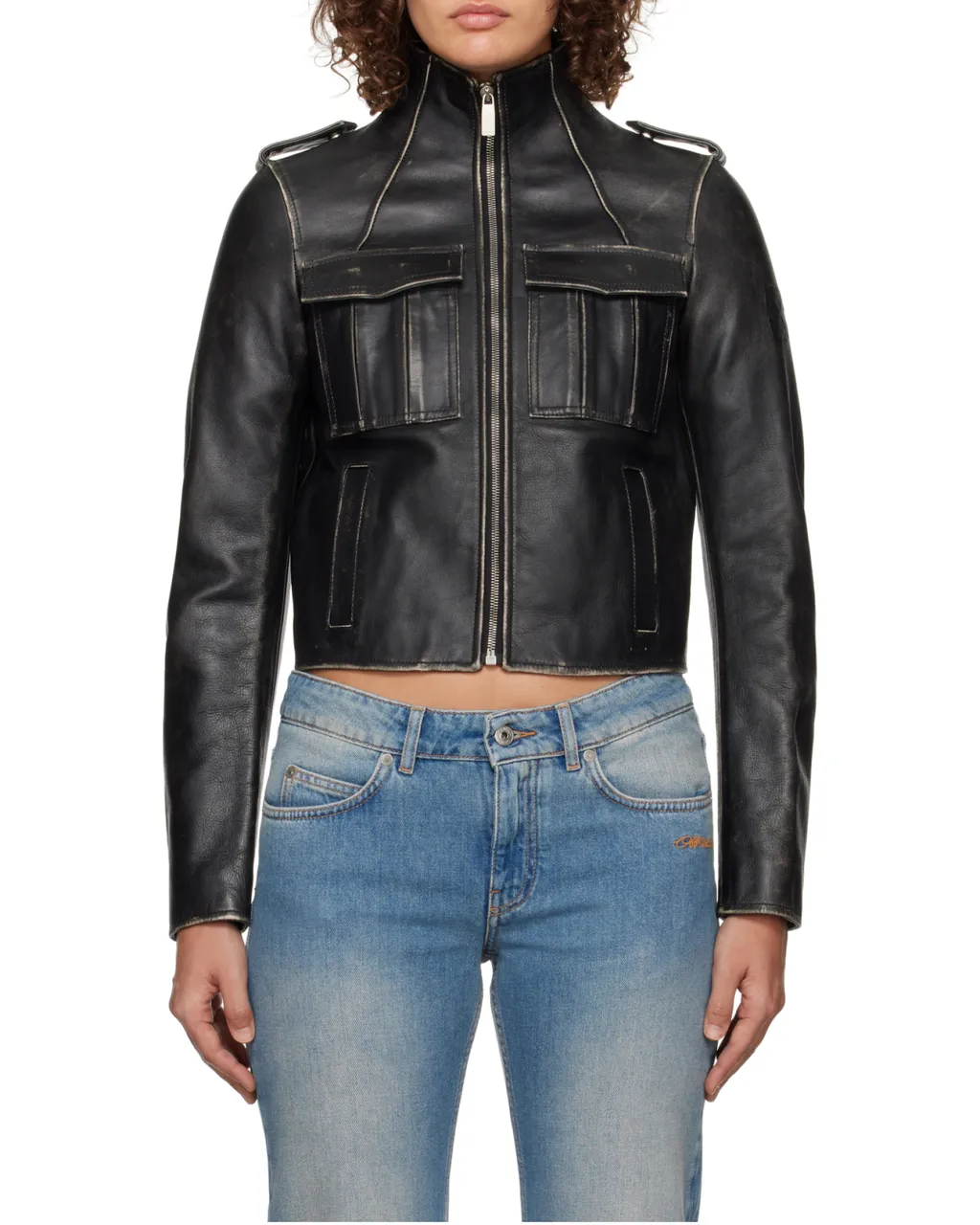 Vintage Lea Biker Jacket