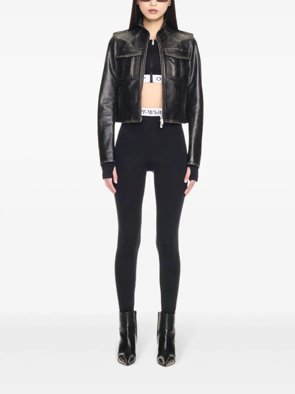 Vintage Lea Biker Jacket